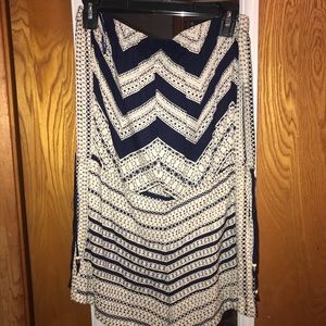 Strapless Romper